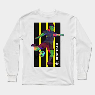 BEST TEAM - Football Player Long Sleeve T-Shirt